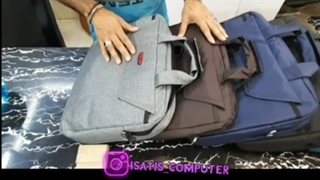 نمای نزدیک از کیف لپ تاپ برند PIERRE CARDIN در ایساتیس کامپیوتر در یزد