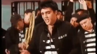 Elvis Presley Jailhouse Rock (COLOR and ORIGINAL TRUE STEREO)