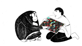 زبان معمای بزرگ تکامل