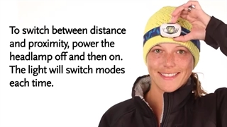 چراغ شارژی پیشانی بند