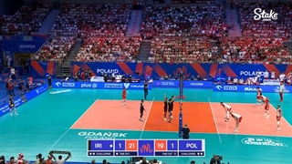 خلاصه بازی ایران و لهستان در روز اول هفته سوم لیگ ملت‌های والیبال ۲۰۲۲