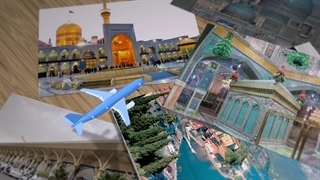 بلیط هواپیما اصفهان به مشهد با میزبان بلیط