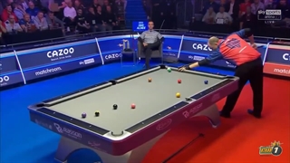 21 ضربه فوق العاده در مسابقات Mosconi Cup 2021 پاکت بیلیارد