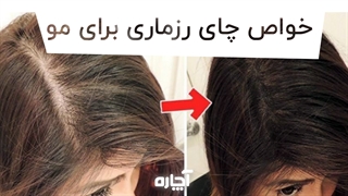 چای رزماری برای مو | آچاره