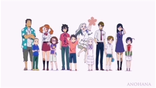 آهنگ تیتراژ شروع انیمه آنوهانا _ ano hana _ aoi shiori _ با زیرنویس فارسی