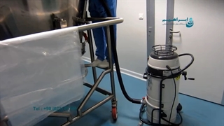 جارو برقی نیمه صنعتی Mistral 202 DS مورد استفاده در واحدهای صنعتی