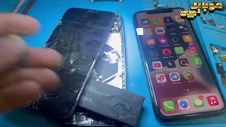 تعویض قاب،ال سی دی و باتری آیفون ۱۱پرو