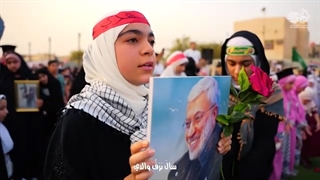 سرود سلام فرمانده در خور زبیر بصره کشور عراق به عربی