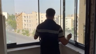 اجرا و نصب شیشه بالکنی کامادر