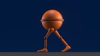 ballie pirate walk cycle