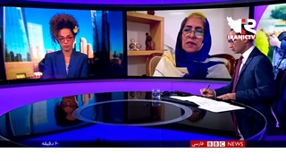 دفاع جانانه مهمان وطن پرست ایرانی در برابر یاوه‌گویی های مسیح علینژاد