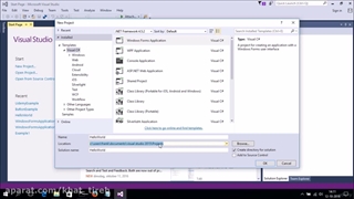 آموزش برنامه نویسی با زبان سی شارپ ( C# Windows Form Application ) قسمت اول