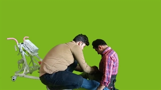 بالابر بیمار یا لیفت بیمار مخصوص بلند کردن بیمار از روی زمین