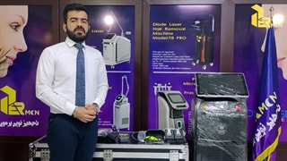 آنباکسینگ دستگاه لیزر تیتانیوم شرکت تجهیز پرمون مد