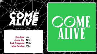 (کپشن) آهنگ جدید بلک پینک (come alive)