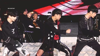 فنکم اجرای آهنگ Monster از اکسو فوکوس روی کای