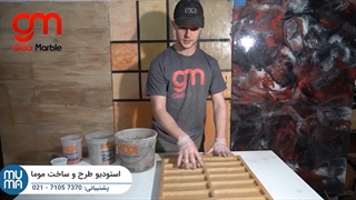 آموزش مقدماتی تا پیشرفته نصب سنگ آنتیک