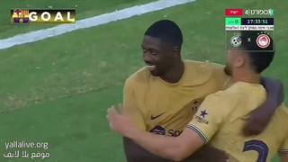 گل دوم دمبله به یوونتوس ( 2-1 )