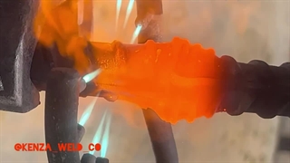 فورجینگ میلگردها در ستونها