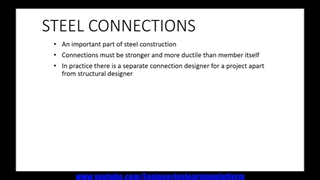 انواع اتصالات اسکلت فلزی