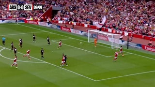 لحظات جذاب مسابقه ی آرسنال - سویا (6-0)/ هت تریک گابریل ژسوس