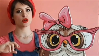 استند چراغ خواب جغد چاپی منیموکالا