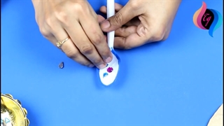 ساخت دکوری با قاشق یکبارمصرف