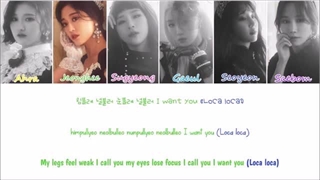 FAVORITE - LOCA (Colour Coded Lyrics Han/Rom/Eng)