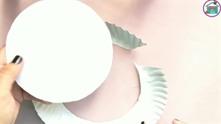 ساخت پاکت با بشقاب یکبارمصرف