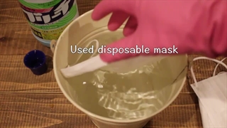 بازیافت ماسک یکبارمصرف