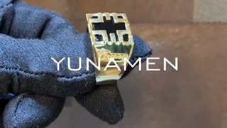 انگشتر طلای مردانه یونامن Y416