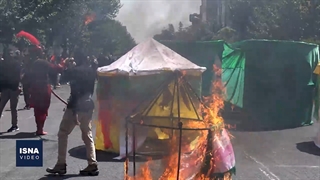 عزای ظهر عاشورا در محله‌های تهران