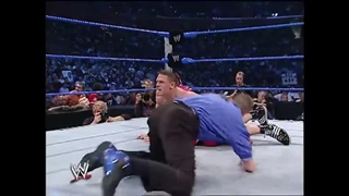 مسابقه جان سینا و ری میستریو در smackdown 2003 ماه نوامبر 6