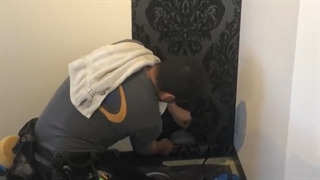 نصب کاغذ دیواری