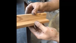 فارسی بری چوب با استفاده از رابط فرز