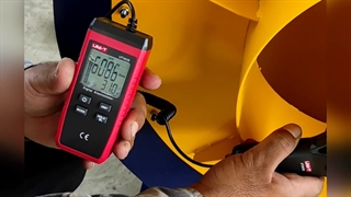 تست قدرت فن سانتریفیوژ آلا فن جنوب 09106362170