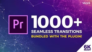 پروژه آماده پریمیر ترانزیشن های یکپارچه Seamless Transitions