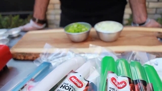 ساندویچ سوسیس بندری