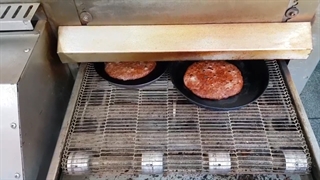 پخت برگر تنوری با فر ریلی کویر