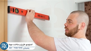آموزش گام به گام نصب کاغذ دیواری