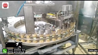 دستگاه پرکن مایعات غلیظ تمام اتومات | دستگاه عسل پرکن | 09152000050