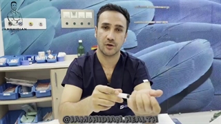 با چه تکنیکی سرم تزریق کنیم|جمشیدیان هلث
