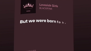 Love sick Girls (کپشن)