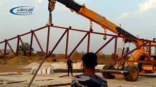 ویدئو ساخت سوله با تیرآهن