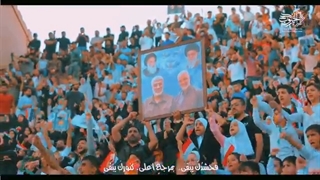 سرود جهانی سلام یا مهدی در استان بابل عراق