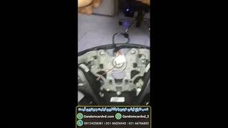 نصب دنده پشت فرمان سانتافه-گندم کار