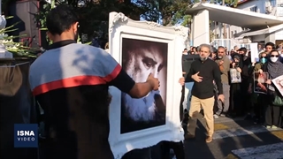 پیکر ابتهاج به خاک سپرده شد