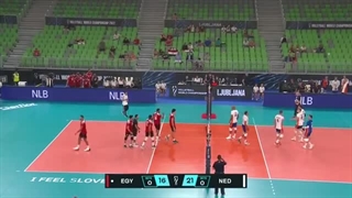هایلات بازی والیبال دو تیم هلند و مصر در قهرمانی جهان 2022