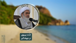 لذت پیروزی در جهاد اکبر(آیت الله العظمی مظاهری)