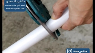 ساخت آویز گلدان با لوله های پی وی سی